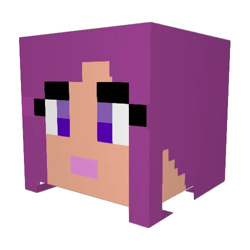 xCanadensis Minecraft avatar head, 3D render