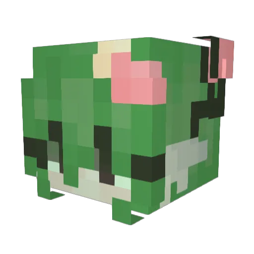 xChaosReaper_ Minecraft avatar head, 3D render
