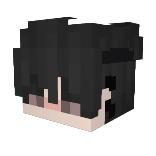 xChillc Minecraft avatar head, 3D render