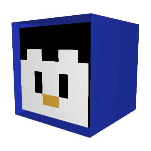 xChimineyx Minecraft avatar head, 3D render