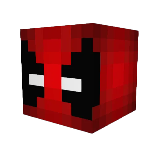 xChoccy Minecraft avatar head, 3D render