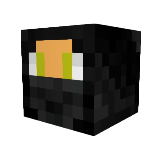 xChris10 Minecraft avatar head, 3D render