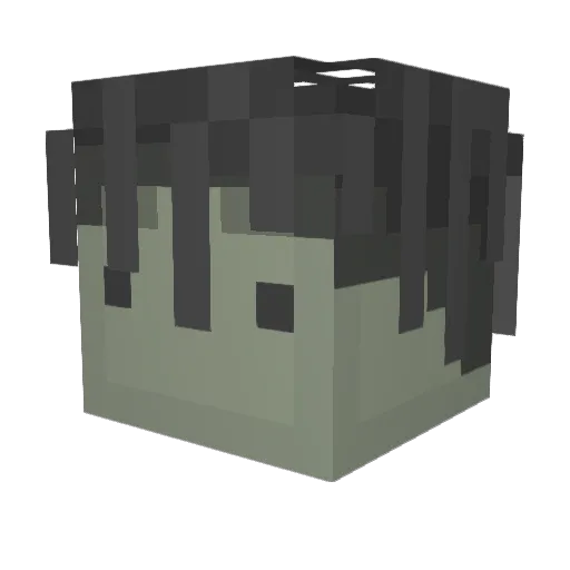 xChrispyy Minecraft avatar head, 3D render