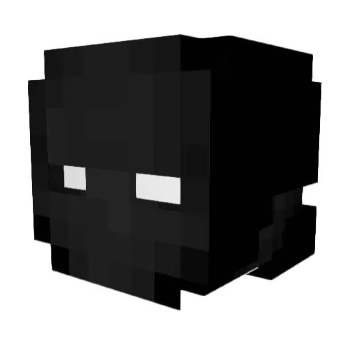 xChromaEz Minecraft avatar head, 3D render