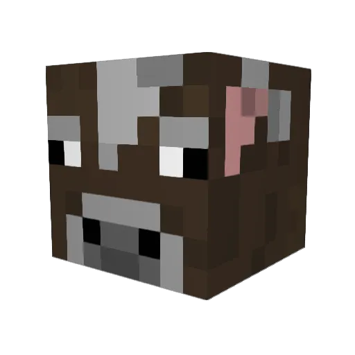 xContRoller Minecraft avatar head, 3D render
