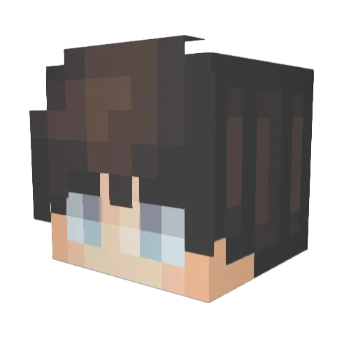 xCooper_ Minecraft avatar head, 3D render