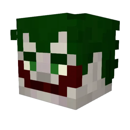 xCort21 Minecraft avatar head, 3D render