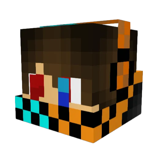 xCoryyyy Minecraft avatar head, 3D render
