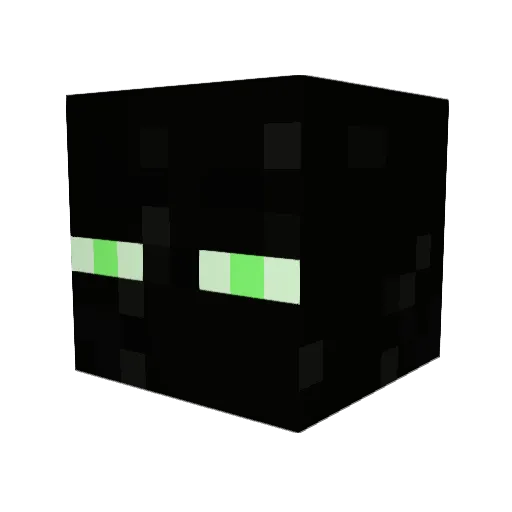 xCray Minecraft avatar head, 3D render