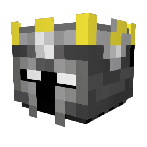 xCris17 Minecraft avatar head, 3D render
