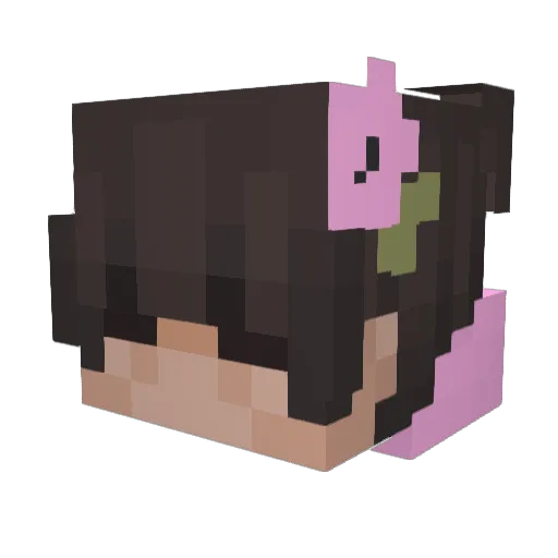xCrossa247x Minecraft avatar head, 3D render
