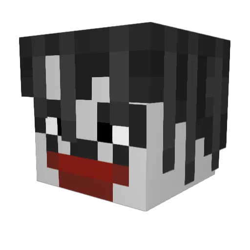 xCuzlm_Max Minecraft avatar head, 3D render