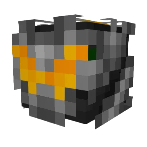 xDIAMOND23 Minecraft avatar head, 3D render