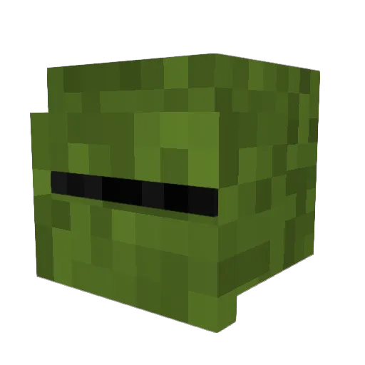 xDarkNeo Minecraft avatar head, 3D render