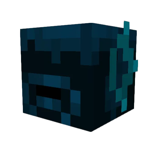 xDawed Minecraft avatar head, 3D render