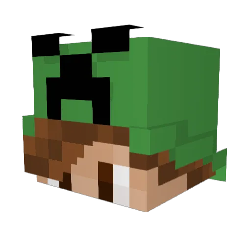 xDeimos85 Minecraft avatar head, 3D render