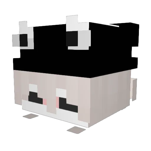 xDespair1 Minecraft avatar head, 3D render