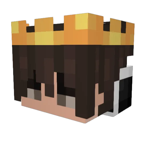 xDezireS Minecraft avatar head, 3D render