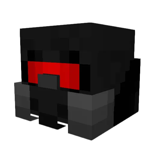 xDiga Minecraft avatar head, 3D render