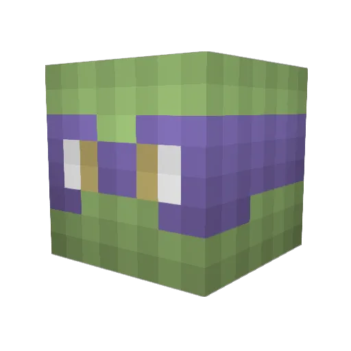 xDrSkillz Minecraft avatar head, 3D render
