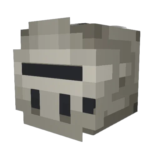 xDrZero Minecraft avatar head, 3D render