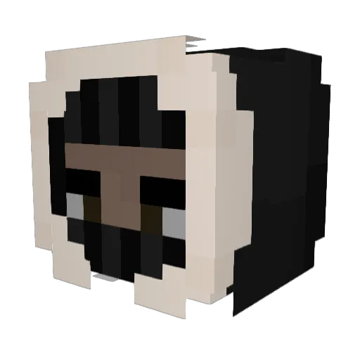 xDragoneqq Minecraft avatar head, 3D render