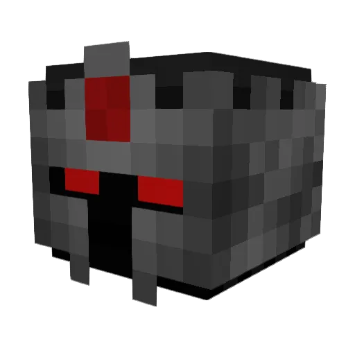 xDualx_ Minecraft avatar head, 3D render