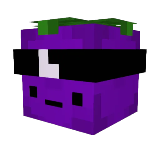 xDuckScaRr1etz_ Minecraft avatar head, 3D render