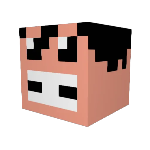 xEagle21x Minecraft avatar head, 3D render
