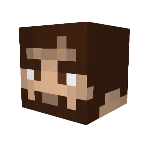 xEagleOne Minecraft avatar head, 3D render