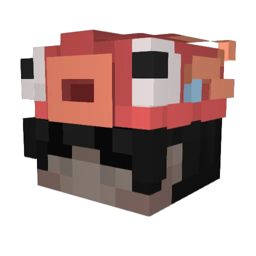 xEasyy01 Minecraft avatar head, 3D render