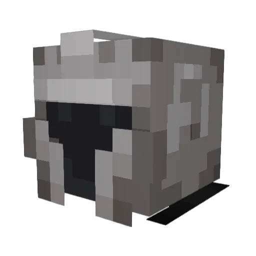 xEcho1911x Minecraft avatar head, 3D render