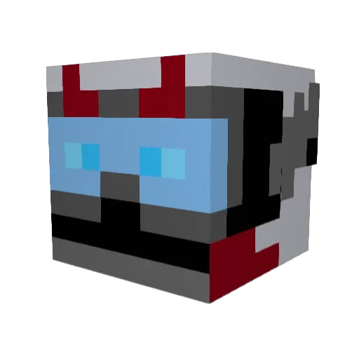 xEggMan10x Minecraft avatar head, 3D render