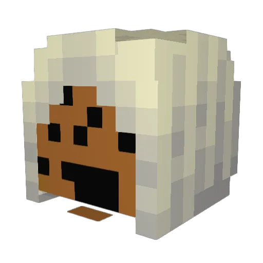 xElGalleta Minecraft avatar head, 3D render
