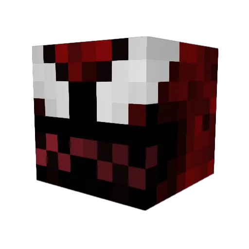 xElfenlied Minecraft avatar head, 3D render