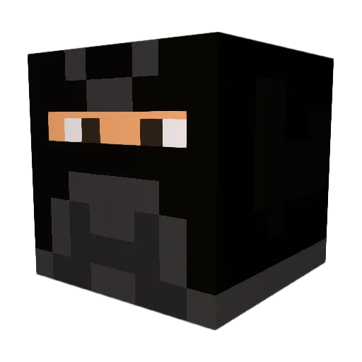 xEliteAsianx Minecraft avatar head, 3D render