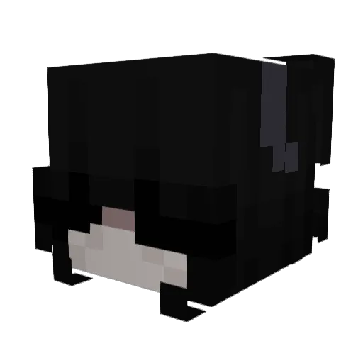 xEmmiee Minecraft avatar head, 3D render