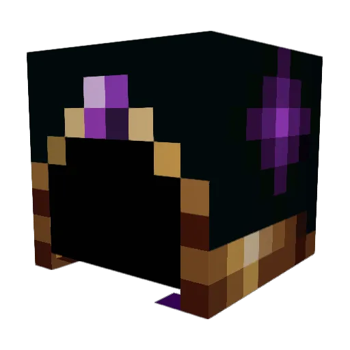 xEnderSoul Minecraft avatar head, 3D render