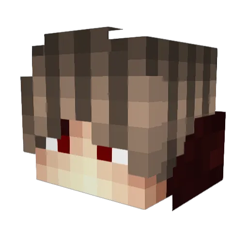 xEnesBey_TR Minecraft avatar head, 3D render