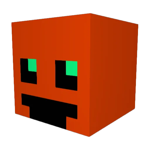 xEradannz Minecraft avatar head, 3D render