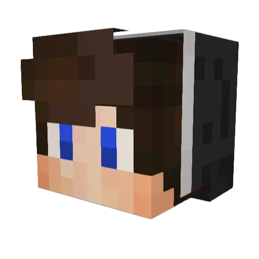 xEvren_X Minecraft avatar head, 3D render