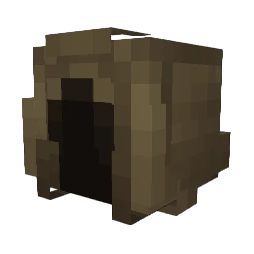 xEx1tt Minecraft avatar head, 3D render