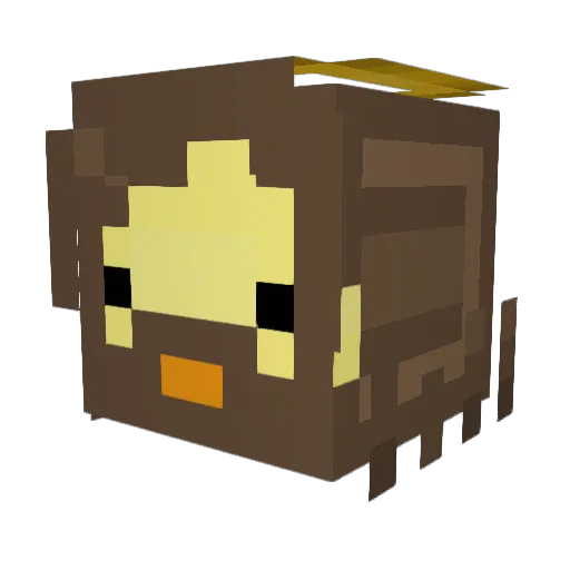 xExtincioNx Minecraft avatar head, 3D render