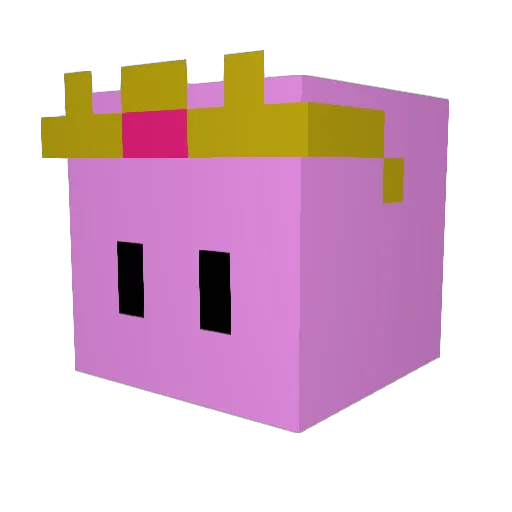 xFabeltjeskrant Minecraft avatar head, 3D render