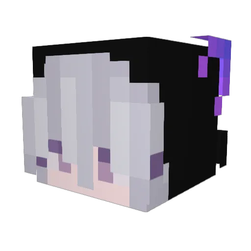 xFantasy Minecraft avatar head, 3D render