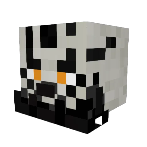 xFenixARR Minecraft avatar head, 3D render
