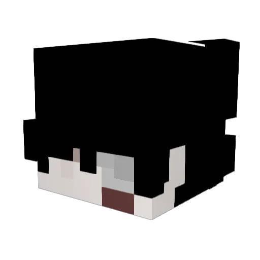 xFeonn Minecraft avatar head, 3D render