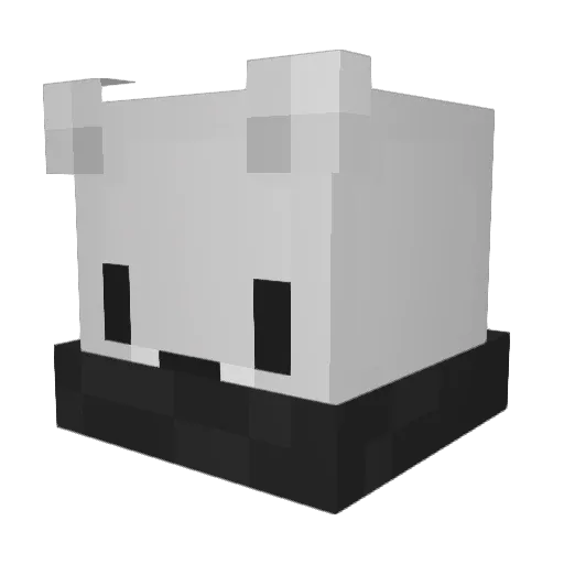 xFerocity_ Minecraft avatar head, 3D render