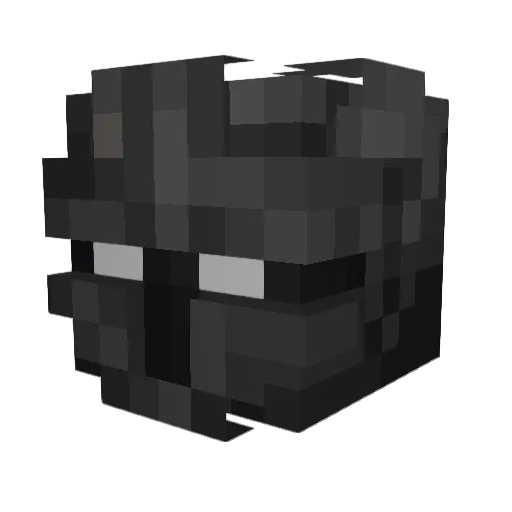 xFlami Minecraft avatar head, 3D render