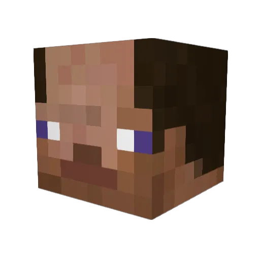 xFortnit3Luv3r69 Minecraft avatar head, 3D render